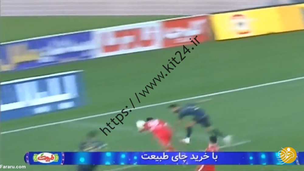 (عکس) هندهای جنجالی در سیرجان .  داوری به نفع یا ضرر پرسپولیس بود؟
